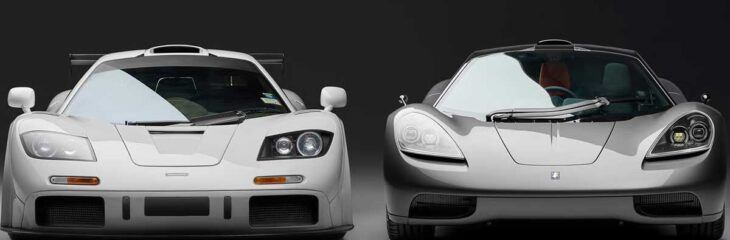 حراج دو ابرخودروی افسانه‌ای گوردون موری، مک‌لارن F1 یا GMA T.50؟