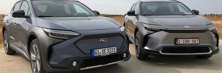 شکایت از تویوتا و سوبارو به خاطر خرابی زودهنگام باتری خودروهای برقی