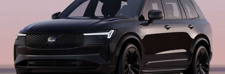 معرفی ولوو XC90 بلک ادیشن، شاسی‌بلند سیاه‌پوش!