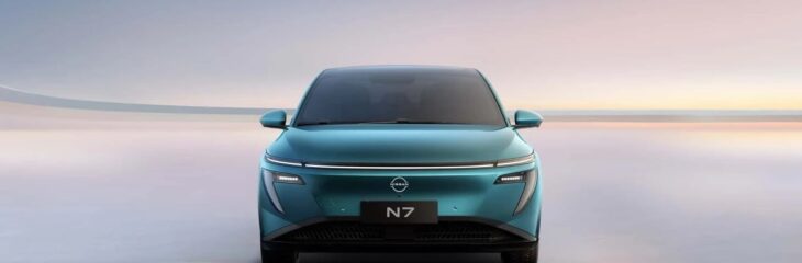 نیسان N7 تمام برقی به ایران آمد