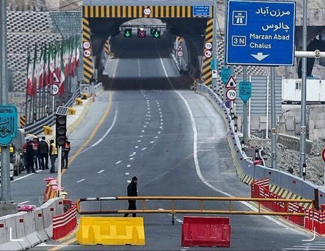 محدودیت تردد در چالوس تا ساعت ۱۹ امروز